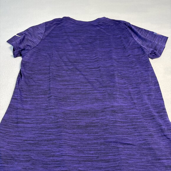 Baltimore Ravens Nike Dri-Fit Performance Shirt NFL Onfield Apparel Purple LARGE - Picture 10 of 11